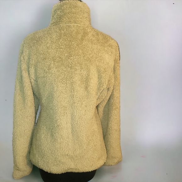 Patagonia fleece jacket tan size womans small - Picture 4 of 8